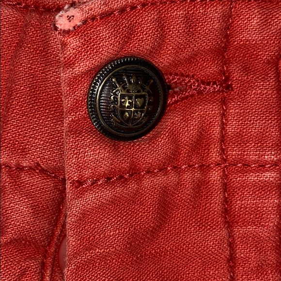 Free People denim red shorts - Picture 3 of 7